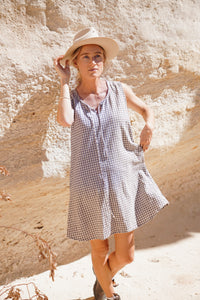 Chloe Dress Navy