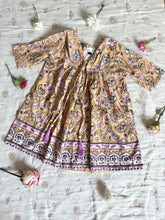 Load image into Gallery viewer, Paisley Peach Tunic Dress