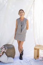 Load image into Gallery viewer, Chloe Tie Tank Navy