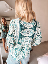Load image into Gallery viewer, Kara Blouse - Blue Belle