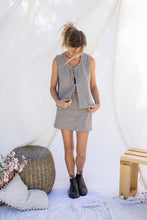 Load image into Gallery viewer, Chloe Tie Tank Navy