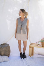 Load image into Gallery viewer, Chloe Tie Tank Navy
