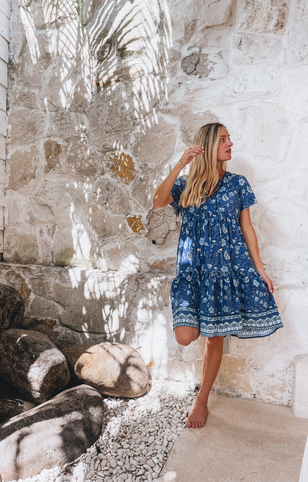 Silvie Dress - Blue Belle