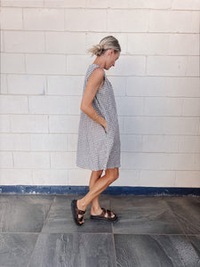 Chloe Dress Navy