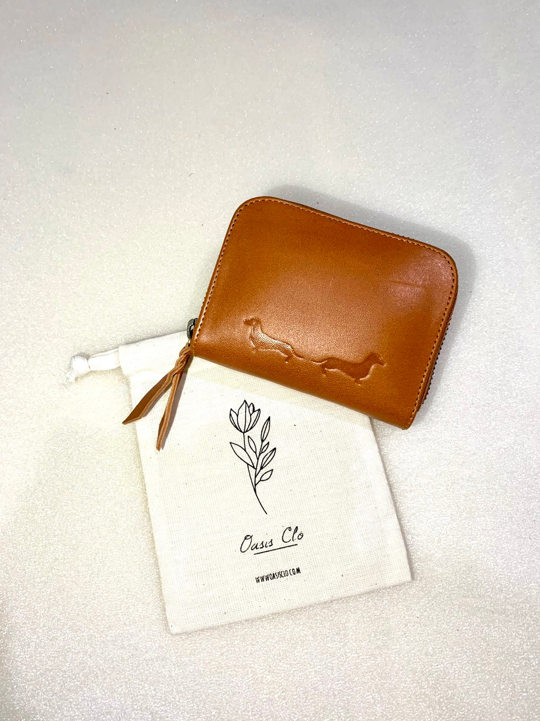 LD Coin Wallet Tan
