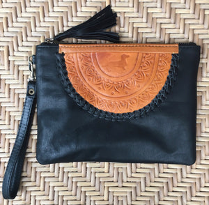 LD Mandala Clutch - Black